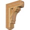 Ekena Millwork Merced Craftsman Rough Sawn Bracket, Western Red Cedar, 4"W x 14"D x 18"H BKT04X14X18MRC04RWR - alternate 1